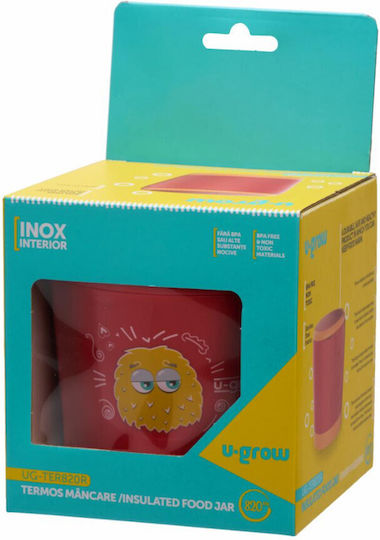 U-Grow Recipient pentru copii din plastic 0.82lt Roșu