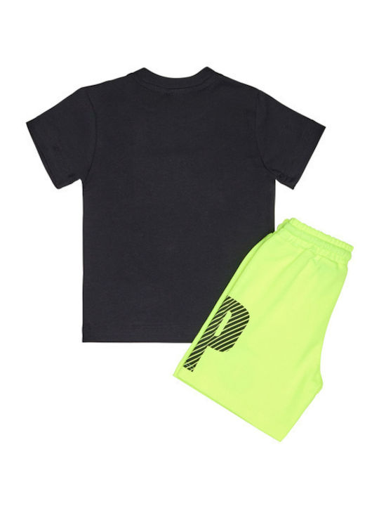 Kids' Set with Shorts Summer 2pcs Black