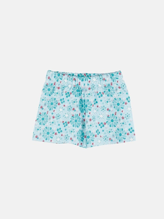 Joyce Kids Set with Shorts Summer 2pcs Fluorescent Coral