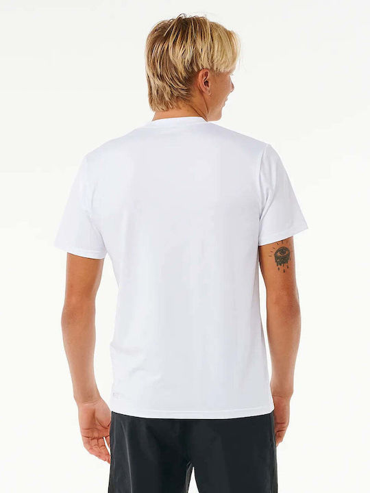 Rip Curl T-shirt Bărbătesc cu Mânecă Scurtă Alb