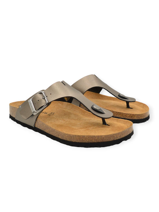 Tamaris Women's Flat Sandals in Gray Color