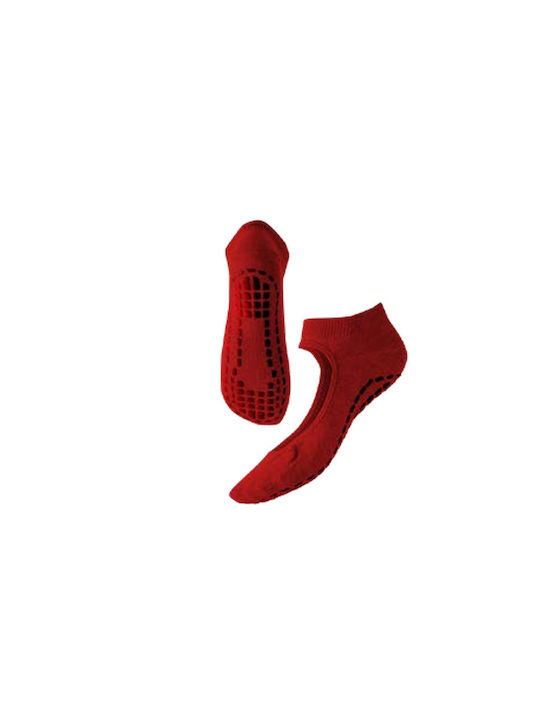 ME-WE Yoga/Pilates Socks Red 1 Pair