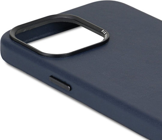 Decoded Back Cover Δερμάτινο / Σιλικόνης Γκρι (iPhone 15 Pro Max)