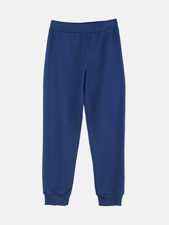 Joyce Kids Sweatpants Set Blue 3pcs