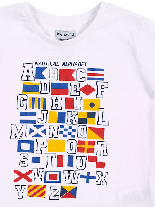 Παιδικό T-shirt Λευκή