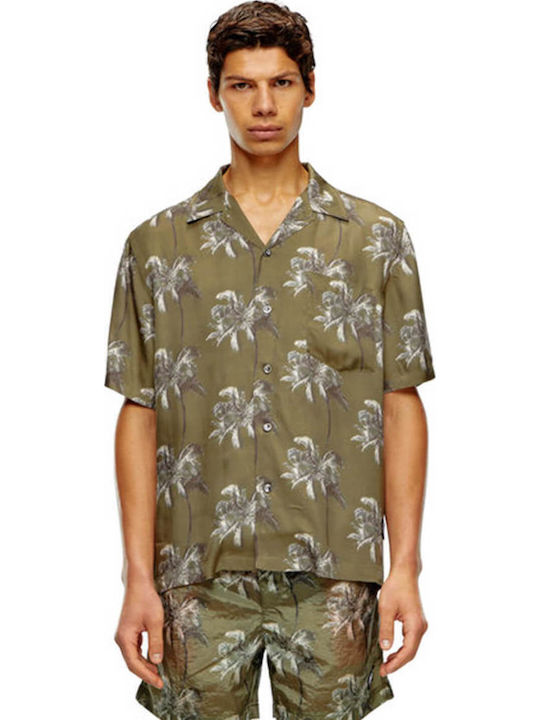 Bmowt-adrian Short-sleeved Denim Shirt Multicolour