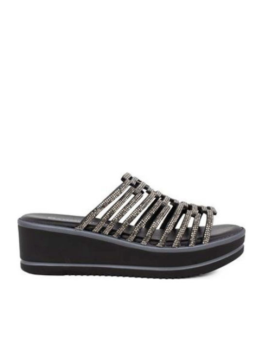 Fild Barocco Evia 41510 Schwarz Damen Anatomische Sommer Sandalen