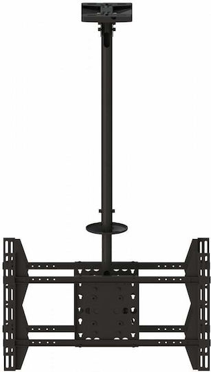 Multibrackets MB-5491 Fernsehhalterung Decke mit Arm bis 91" und 70kg Schwarz