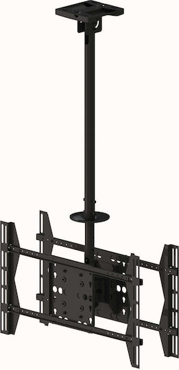 Multibrackets MB-5491 Fernsehhalterung Decke mit Arm bis 91" und 70kg Schwarz