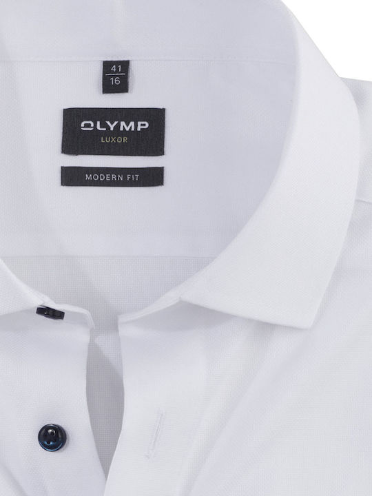 Olymp Men's Shirt Long Sleeve White