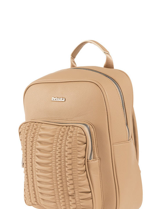 Privata Women's Bag Backpack Beige