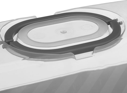 5Five Platou de Servire Dreptunghiular Plastic Transparentă 36x13.3buc 1buc
