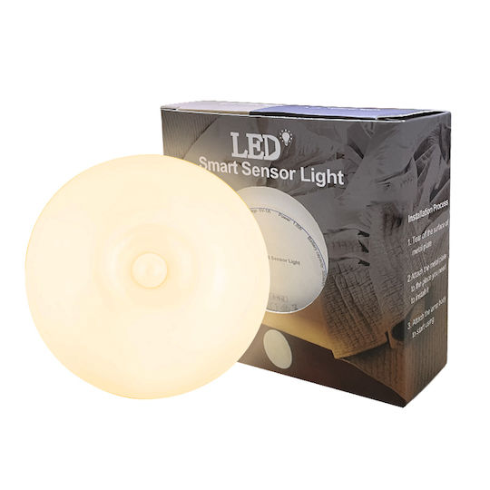LED Night Light Switch with Battery Powered and Photocell 1pcs