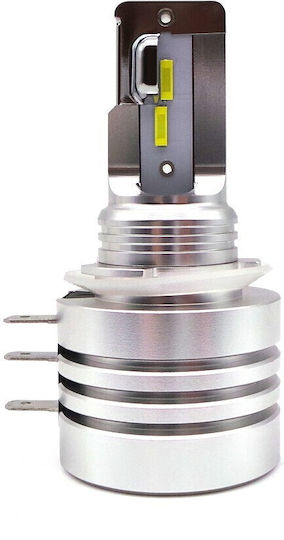 Λάμπες Αυτοκινήτου H15 / DRL Canbus LED 5500K Ψυχρό Λευκό 10V / 12V / 24V 50W 2τμχ