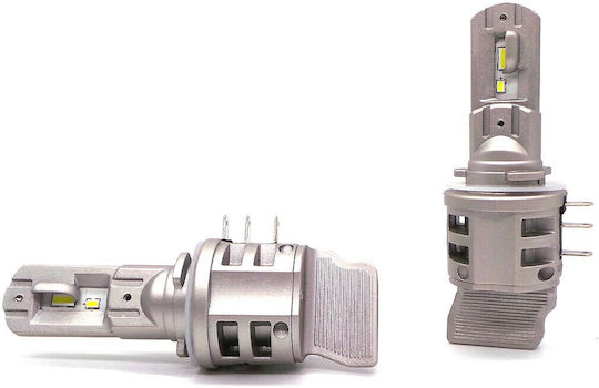 Λάμπες Αυτοκινήτου H15 / DRL Canbus LED 5000K Ψυχρό Λευκό 6V / 12V / 24V 50W 2τμχ