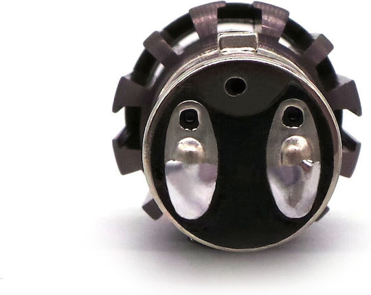 Lămpi Autoturismului BA20D / H6 / S2 / DRL LED 5500K Alb rece 12V 1buc