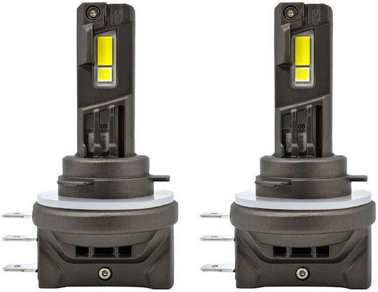 Λάμπες Αυτοκινήτου H15 / DRL Canbus LED 5000K Ψυχρό Λευκό 12V / 10V 2τμχ