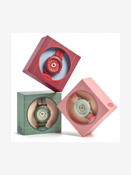 Djeco Ρολόι Χειρός "pink Target"
