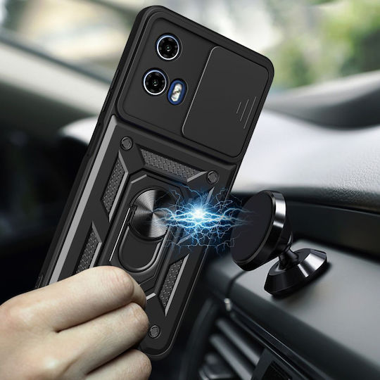 Tech-Protect CamShield Pro Back Cover Πλαστικό Μαύρο (Moto G24 / G04 / G04s)