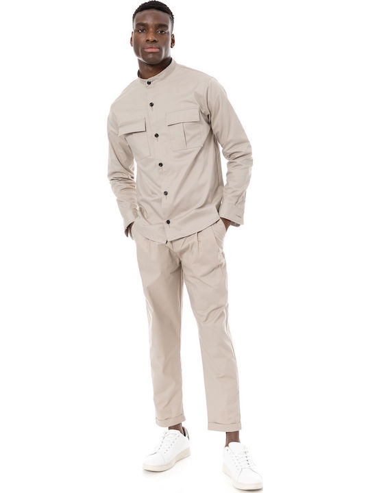 Pantaloni Elastic Bej