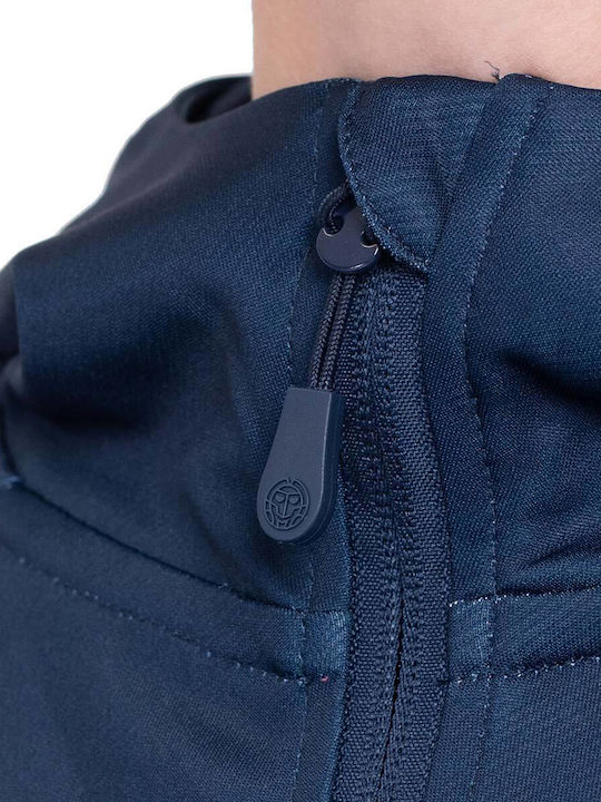 Women's Short Sports Jacket for Winter Dark Blue