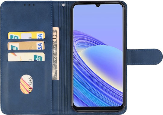 Wallet Δερμάτινο / Δερματίνης / Σιλικόνης Μπλε (TCL 40 SE)