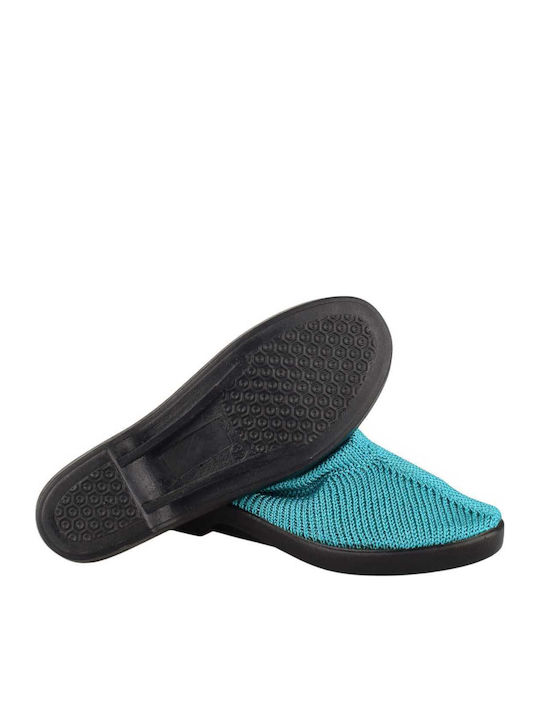 Pantof Anatomic din Material Textil | Plumex | 3100 | Turcoaz