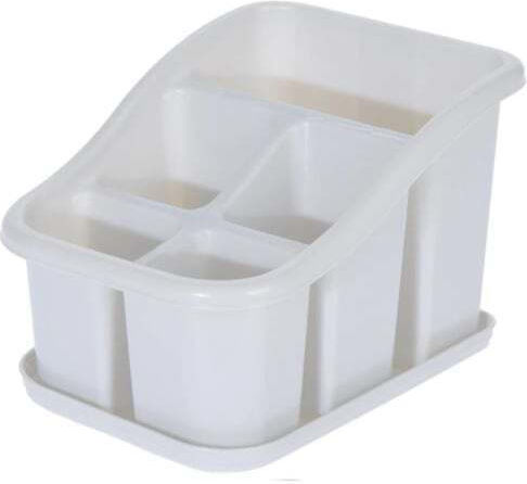 Koopman Organizator Pentru Chiuveta De Bucătărie Din Plastic Alb 15x20x13cm Koopman Organizator Pentru Chiuveta De Bucătărie Din Plastic Alb 15x20x13cm