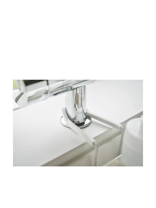 Yamazaki Kitchen Sink Organizer Made of Stainless Steel White 18.5x20.3x14cm