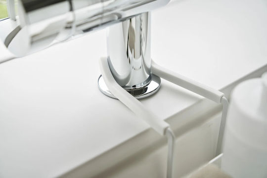 Yamazaki Organizer Für Die Küchenspüle Aus Inox Edelstahl Weiß 18.5x20.3x14cm