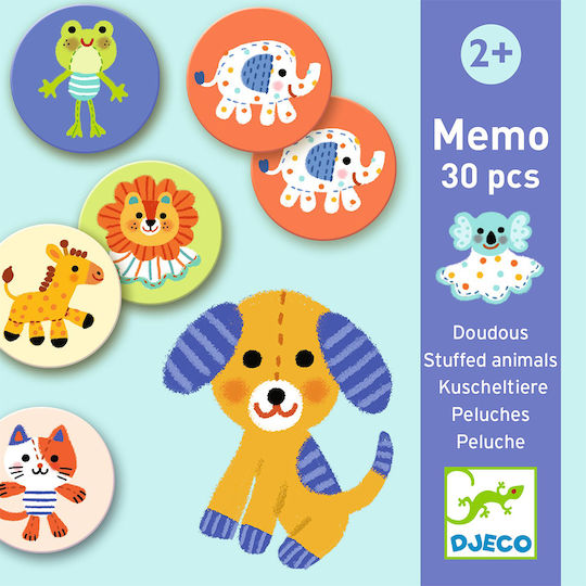 Board Game Memo Stuffed Animals 2+ Years Old (EN) Djeco