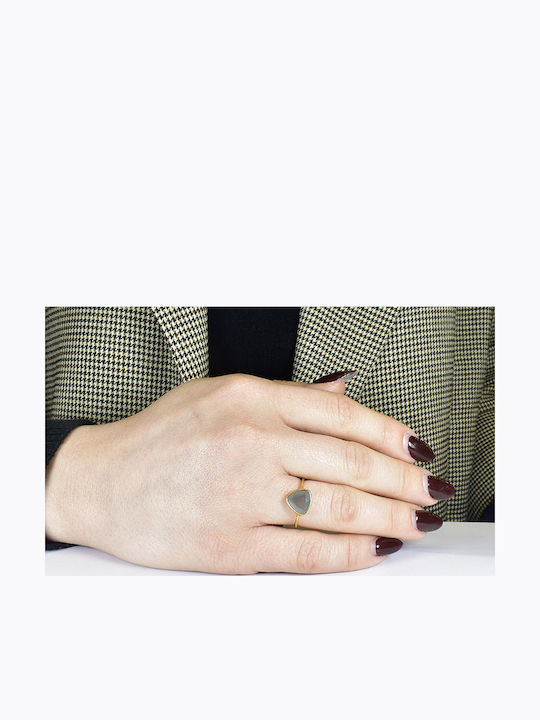 Elor Ring made of Silver Gold Plated