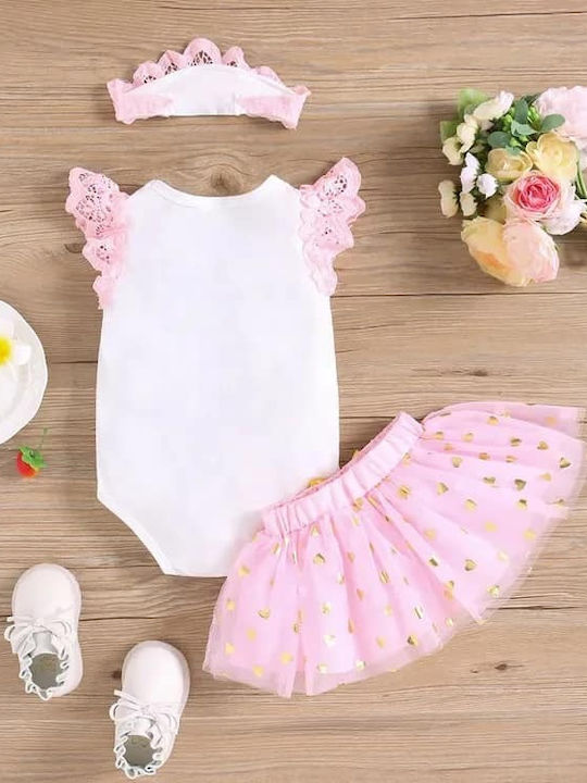 Maibella Kids Bodys-uri pentru bebeluși Roz