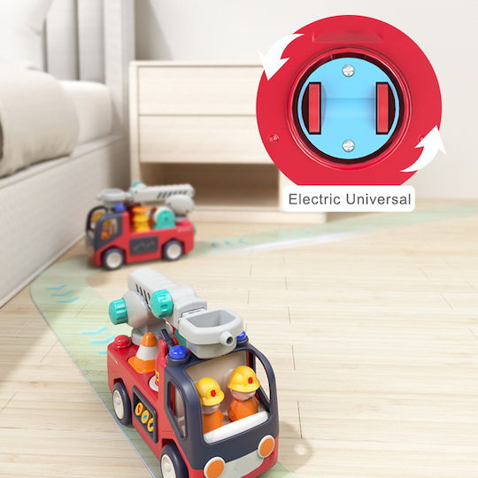 Hola Toys Camion de pompieri pentru 18+ ani+ Ani