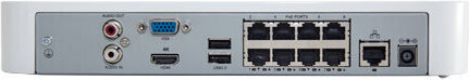 Uniview NVR301-08LS3-P8 Καταγραφно NVR с Анализ 4K
