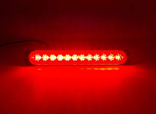 Reverse Light Lamp 12 Led 12v-24v Red - 1 Pc