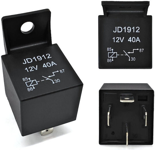 Universal Relay 12v, 4 Pin - 1 Pc
