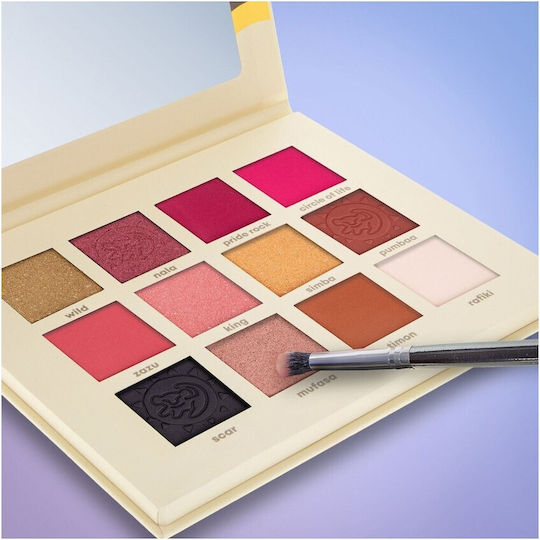 Mad Beauty Παλέτα με Σκιές Ματιών Matte σε Στερεή Μορφή 25gr