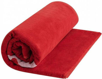 Pepe Jeans Πετσέτα Θαλάσσης Βαμβακερή Κόκκινη