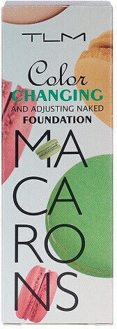 Fond de ten, Tlm, Macarons, schimbare de culoare, verde, 35 ml