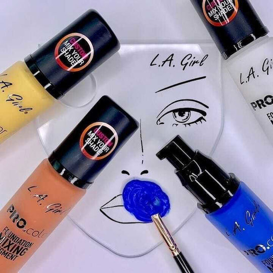 L.a Girl Pro Color Mixing Pigment Adjuster For Foundation 30ml - 713 Orange