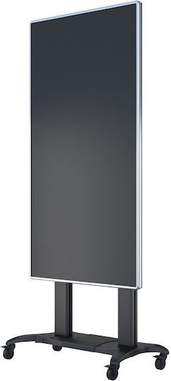 Multibrackets M Public Floorstand Dual Pillar 180 HD Suport TV pardoseală până la 100" și 90kg Negru