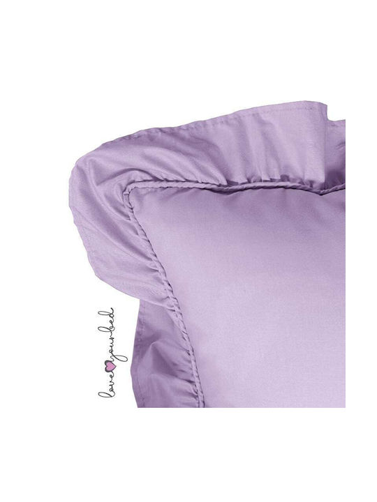 Isadore Lorraine Kissenbezug-Set Lila 50x70cm.