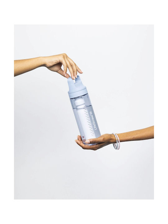 Lifestraw Wasserflasche Kunststoff mit Filter 650ml Blau