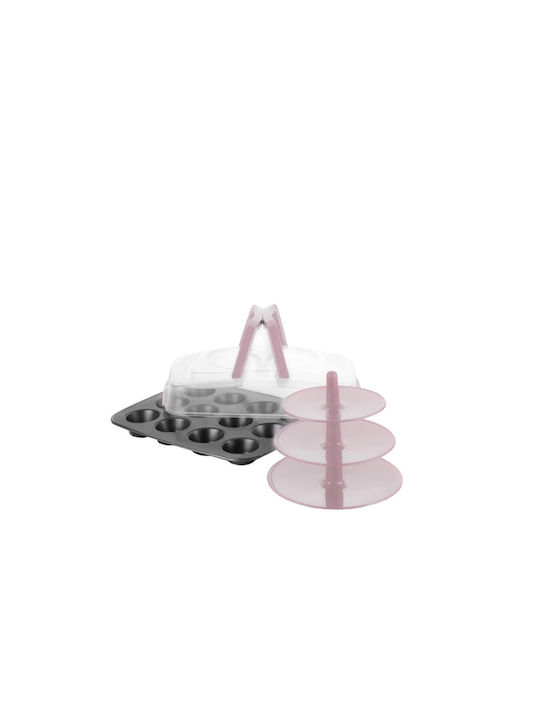 Ibili Backform Törtchen/Muffins Kunststoff 37x29cm 1cm