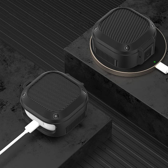 Husă în culoarea Negru pentru Galaxy Buds 2 Pro / 2 / 2 / Live / Pro