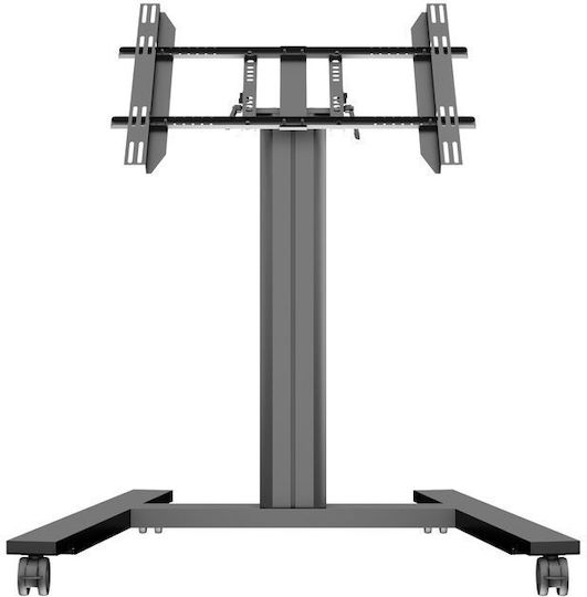 Multibrackets M Public Display Stand 110 HD Tilt & Table Βάση Τηλεόρασης Δαπέδου έως 55" και 80kg Μαύρο