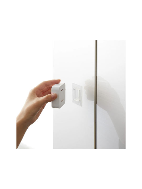 Yamazaki Single Wall-Mounted Bathroom Shelf Unit Transparent