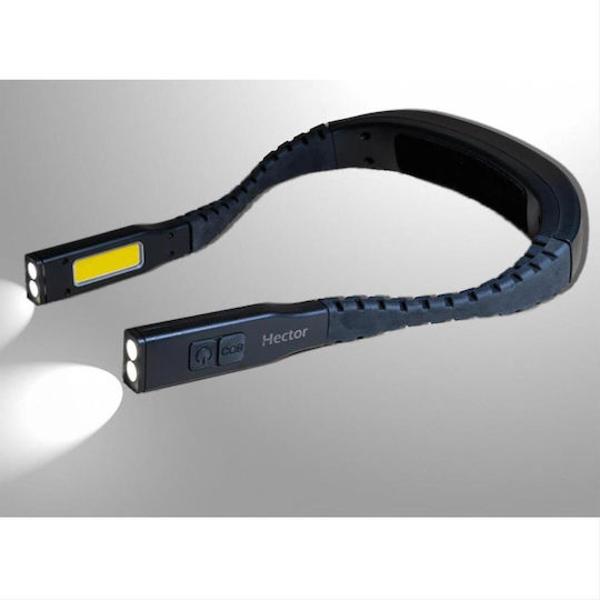 Keanos Wiederaufladbar Nackentaschenlampe LED mit maximaler Helligkeit 30lm