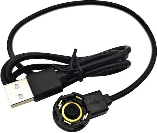 Lumină de lucru și de sit, cu baterie Lanternă Frontală LED IP68 cu Luminozitate Maximă 5000lm Negru